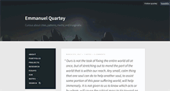 Desktop Screenshot of emmanuelquartey.com